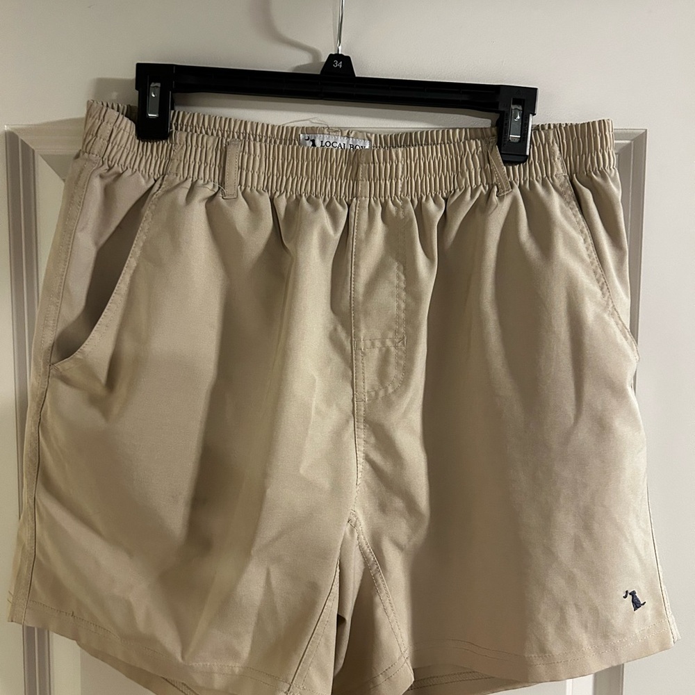 Local boy tan shorts